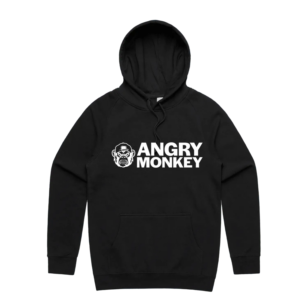 Black front flat lay