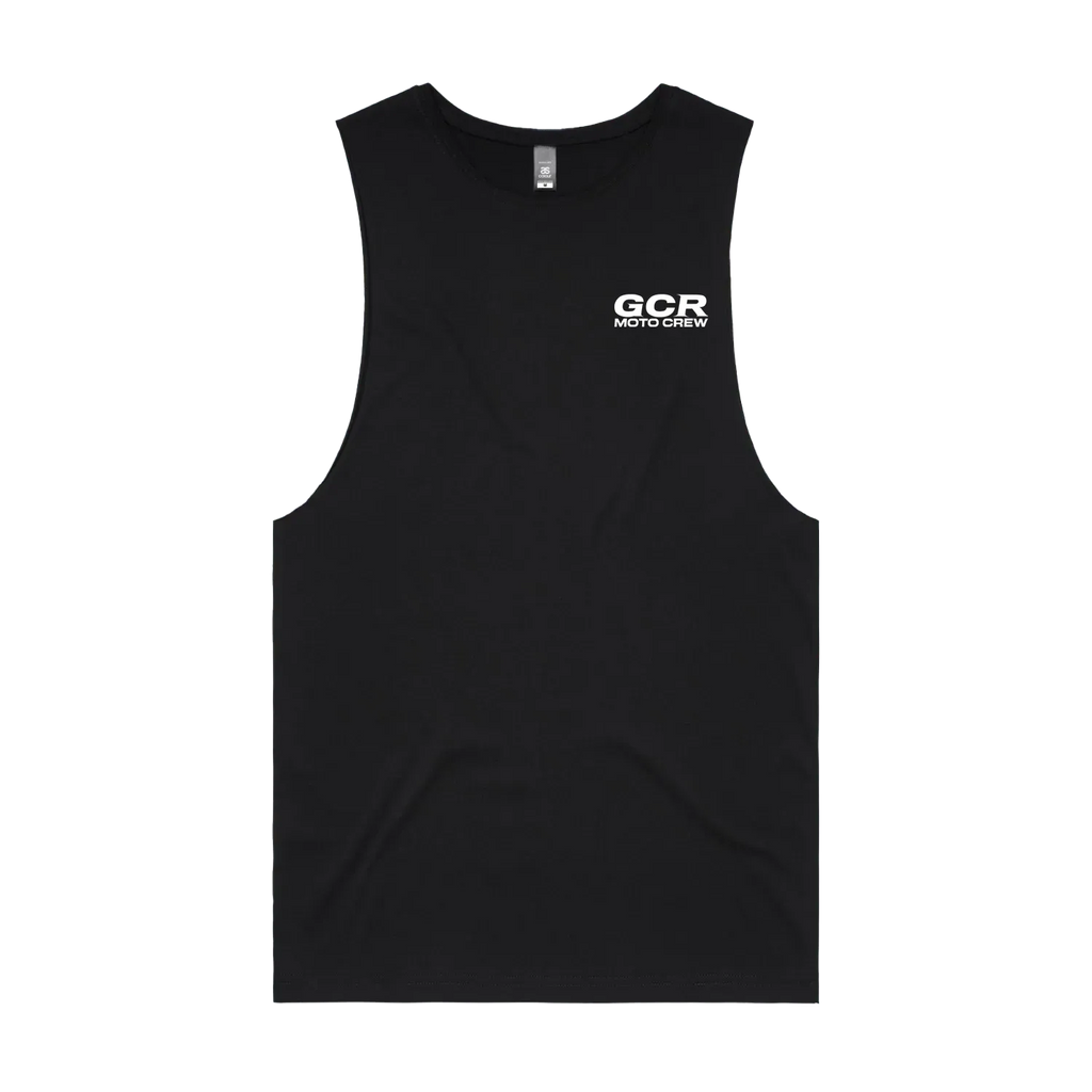 Black front flat lay