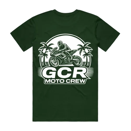 GCR Moto Crew - Mens Staple T-Shirt - Dark