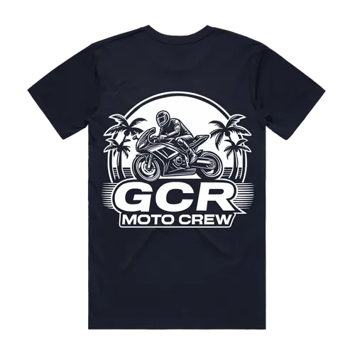 GCR Moto Crew - Mens Staple T-Shirt - Dark