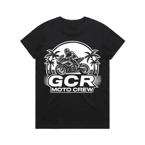GCR Moto Crew - Womens Maple T-Shirt - Dark