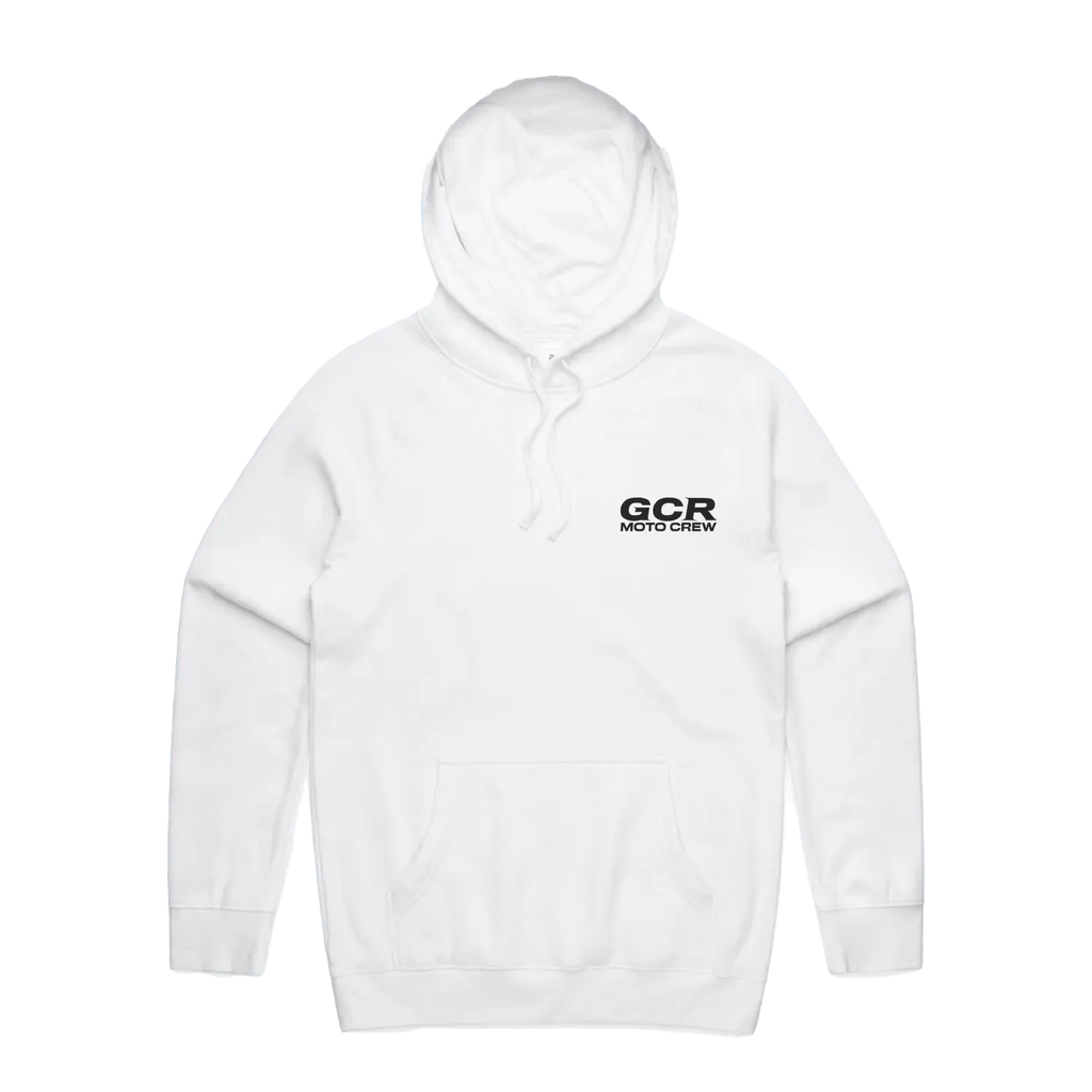 White front flat lay