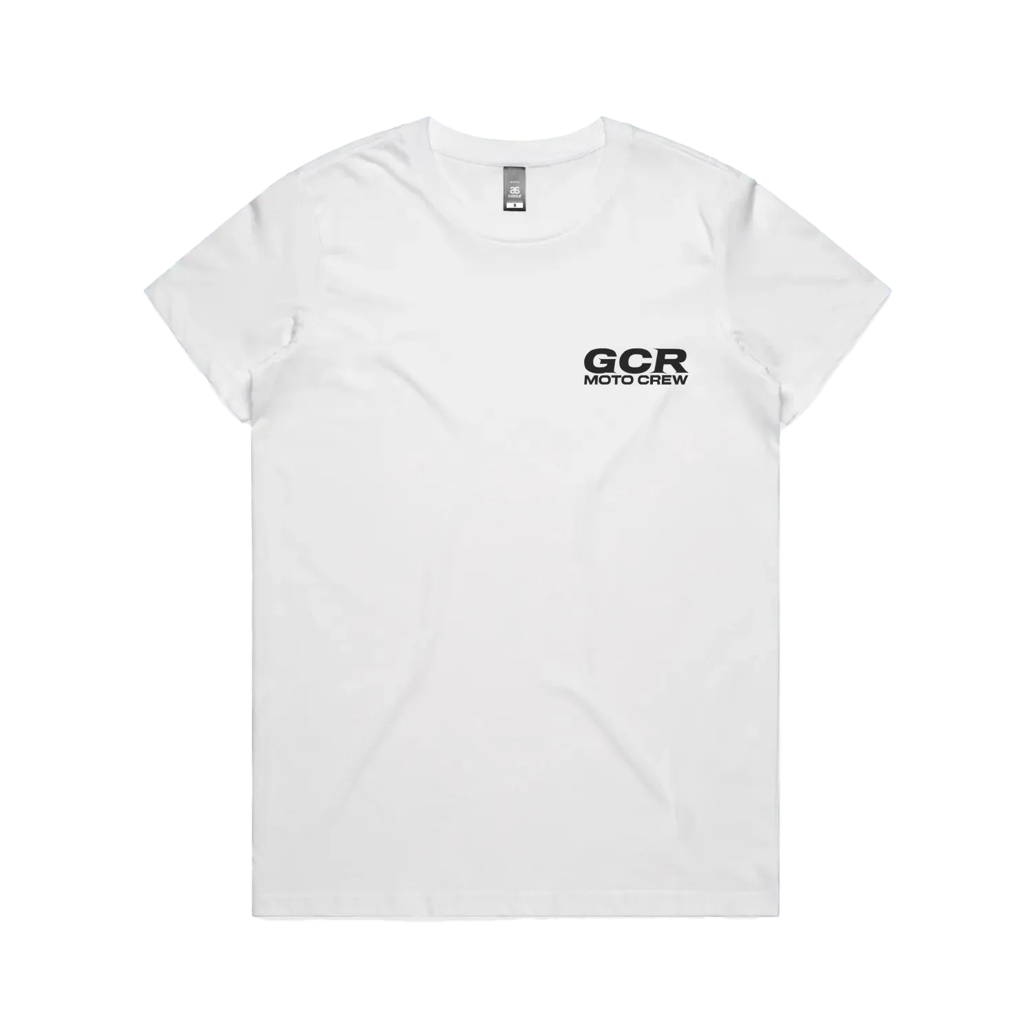 White front flat lay