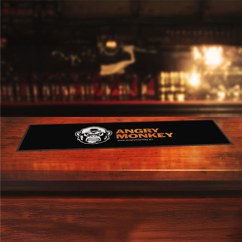 Angry Monkey Classic Bar Runner