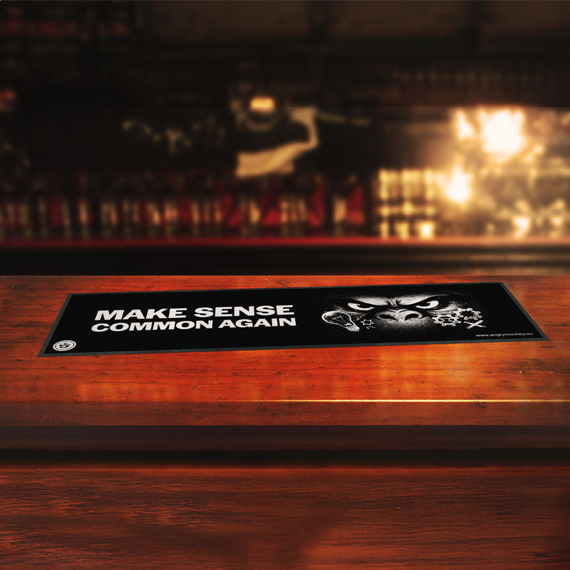 Make Sense Common Again Bar Runner