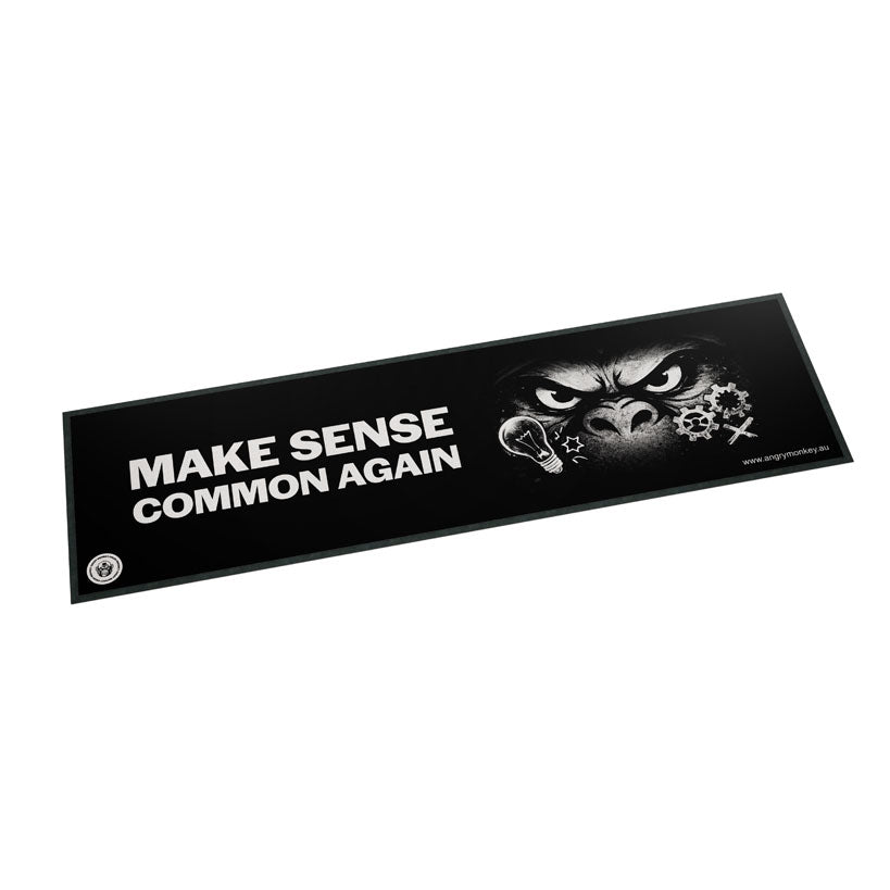 Make Sense Common Again Bar Runner