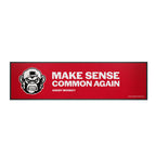 Make Sense Common Again Red Bar Runner