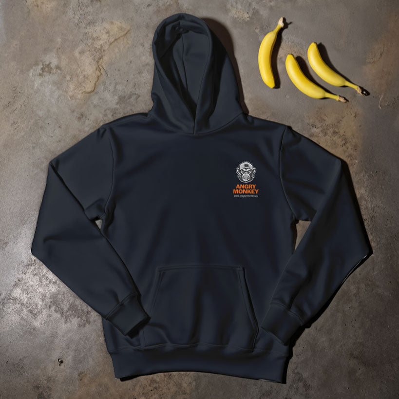 Angry Monkey Dark Staple Hoodie