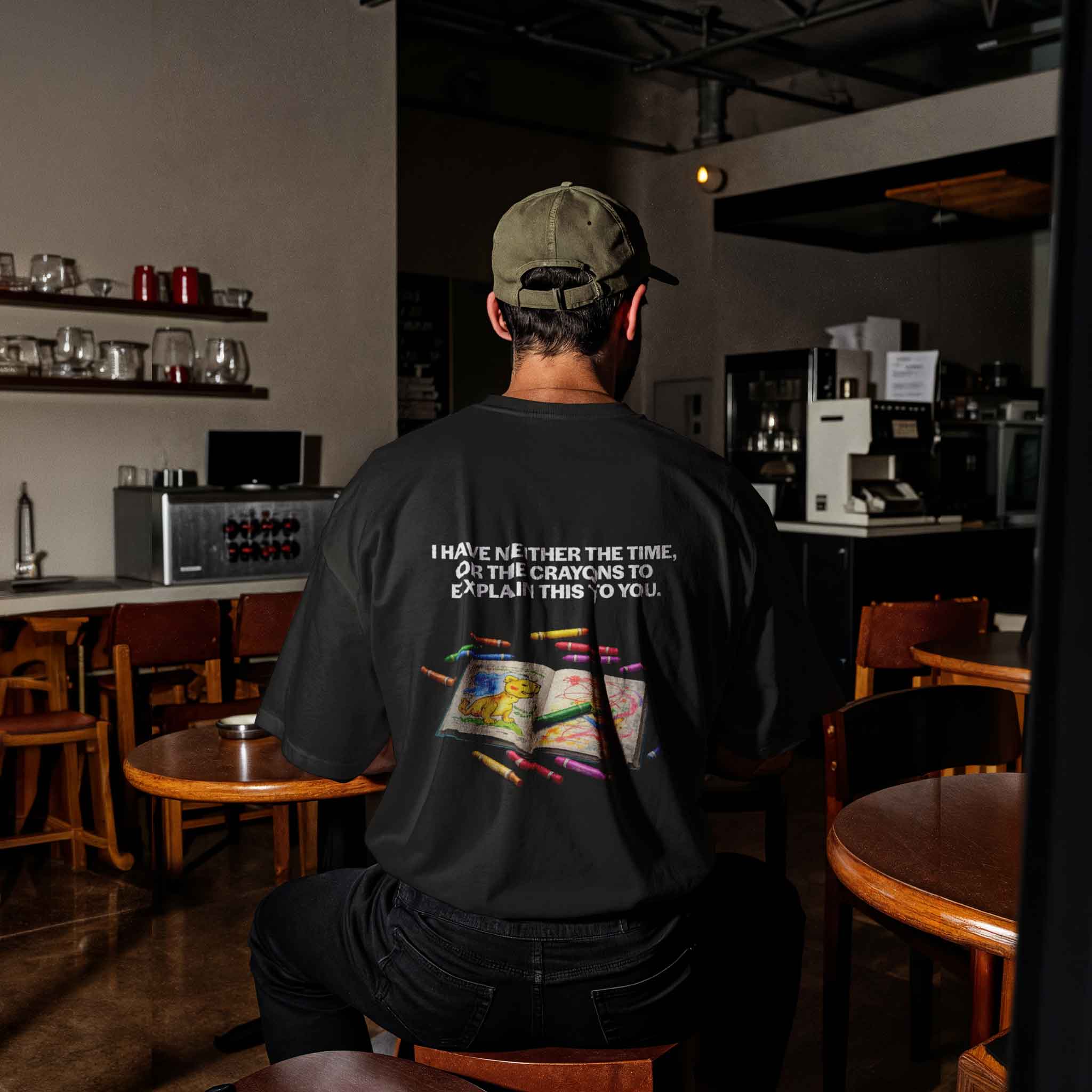 No Crayons Back Graphic Tee