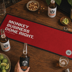 Monkey Business Done Right Bar Runner