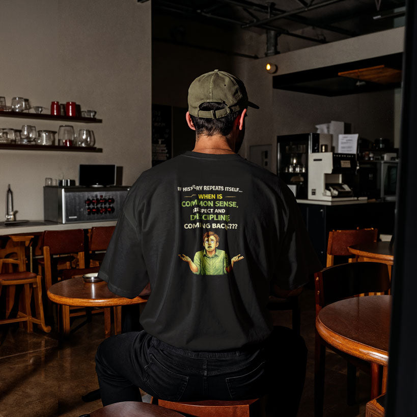 Common Sense, Respect and Discipline Back Graphic Tee