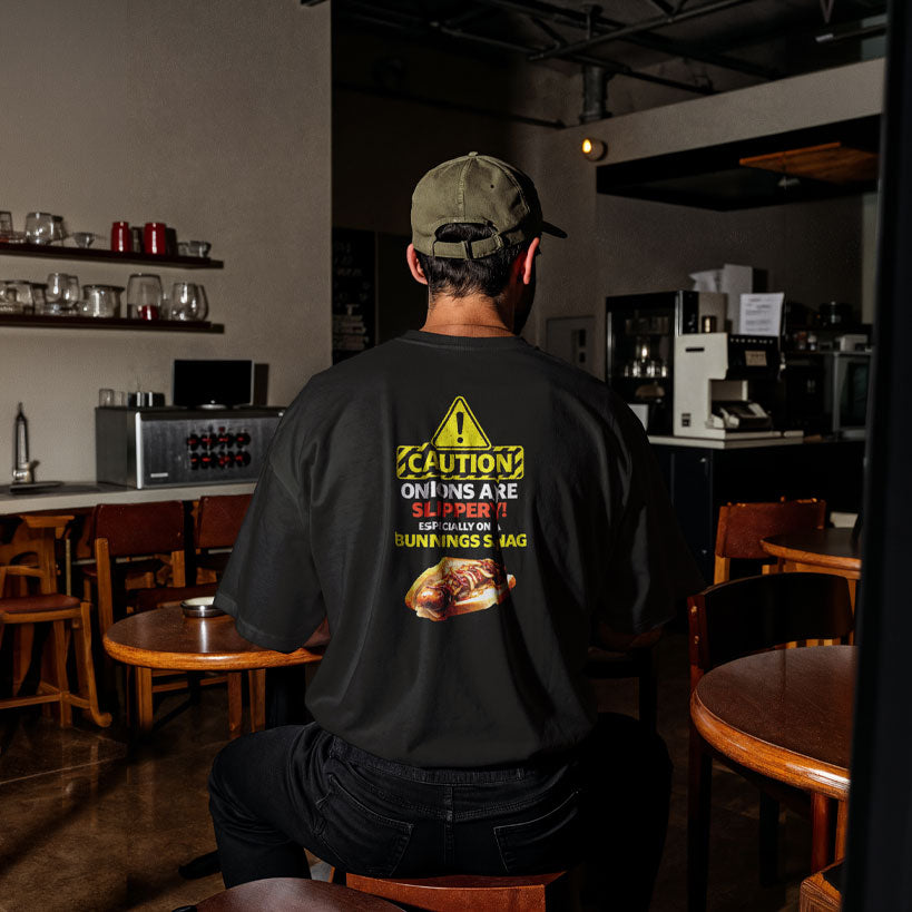 Onions Are Slippery Back Graphic Tee