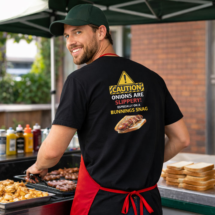 Onions Are Slippery Back Graphic Tee